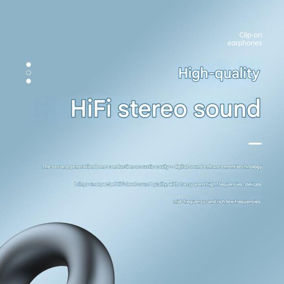 X22 bone conduction bluetooth headset wireless noise reduction sports headset - Picture 4 of 8